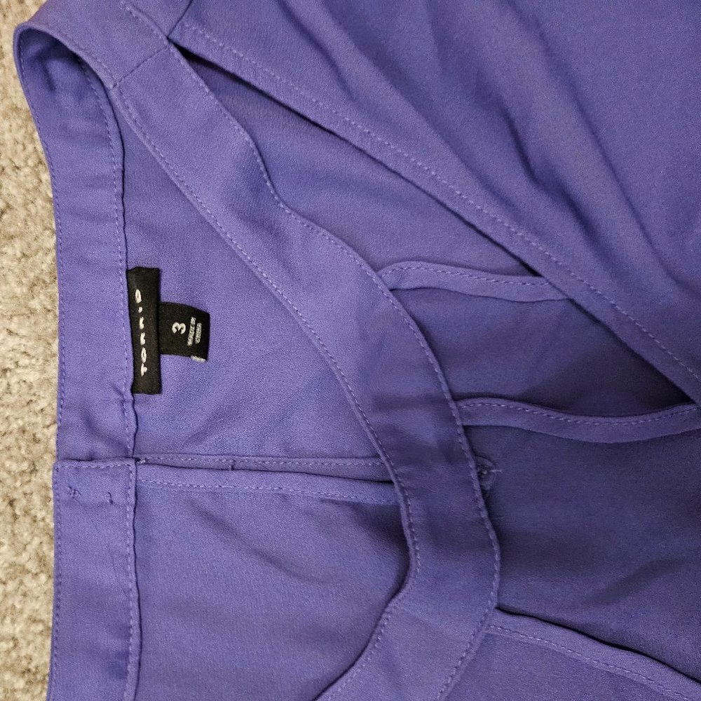 Torrid Purple Blouse